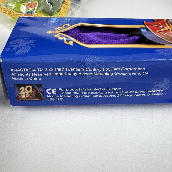 BURGER KIING Anastasia Toy Lot Kid's Club VTG 90s Hair Grow Doll Bartok Figures - Picture 8 of 9